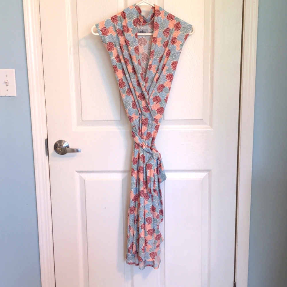 Faux Wrap Sleeveless Karina Dress